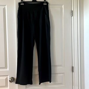 NWT Black wide leg yoga pant